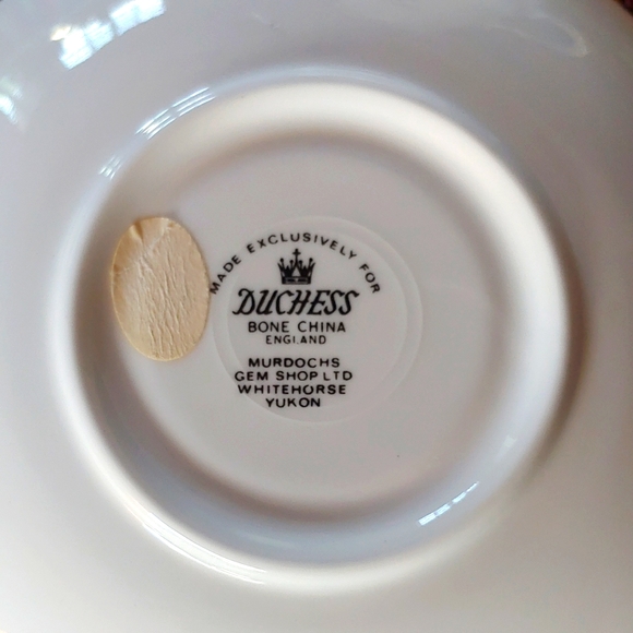 Collectible England Duchess Bone China Teacup and Saucer - Picture 6 of 12